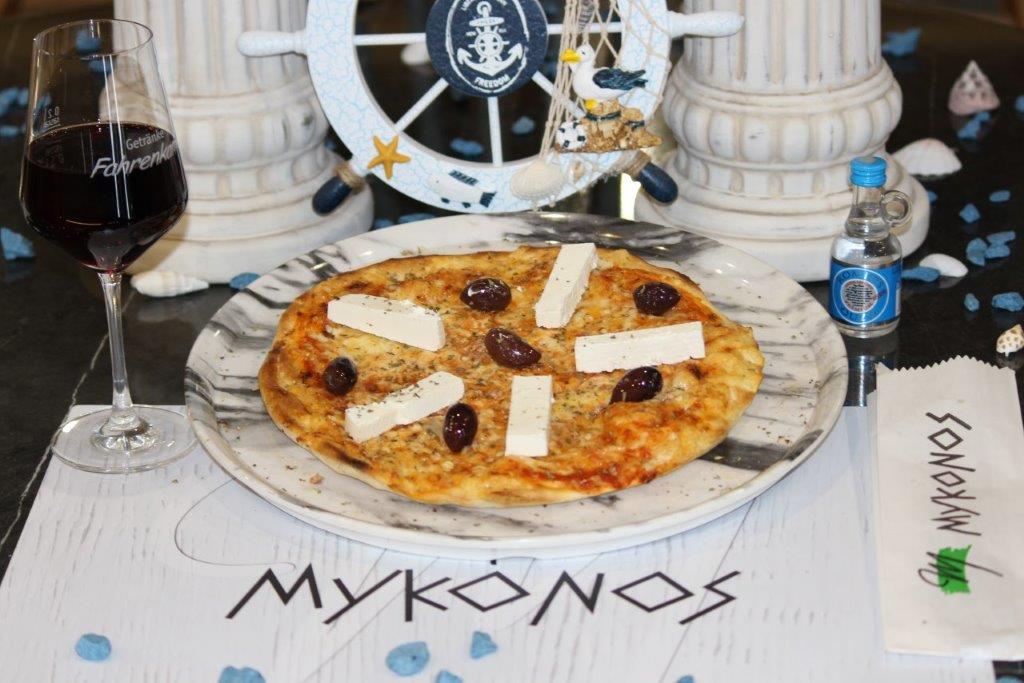Schafskäse, Oliven, Knoblauchsauce - Mykonos Rinteln